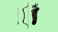Archer Bow 07 Hunter Camouflage - Quiver Ranger Weaponry