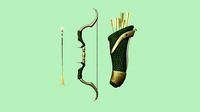 Archer Bow 05 Dragon Scale - Quiver Fantasy Weaponry
