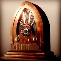 Old Radio Made in Blender - Includes blend file