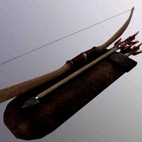 Bow arrow quiver