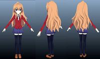 Aisaka Taiga TIGER DRAGON girl ACG animation cartoon MMD