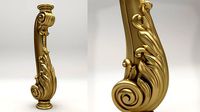 Carved Baluster