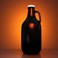 Glass Beer Cider Growler Jug 3D Model