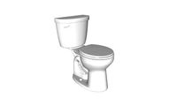 K-31668 Cimarron(R) Comfort Height(R) The Complete Solution(R) Two-piece round-front 1.28 gpf chair-height toilet