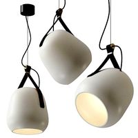 Stone Cow by Rakumba Pendant light