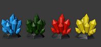 100 low poly asset