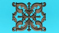 Molding central decor