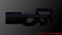 P90 Sub-Machinegun 3D Model