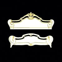 bed - headboard and footboard