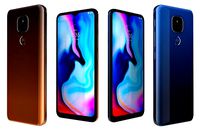 Motorola Moto E7 Plus Amber Bronze And Navy Blue