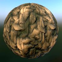 Rock crag PBR seamless materia