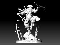 Juggernaut dota 2 3D print model