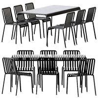 Palissade Table and Palissade Chair by Hay