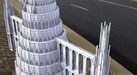 Babylon Aqueduct Huge tower