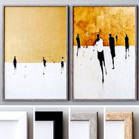 Set of large wall paintings  543