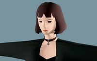 Low Poly Matilda 3D Character Model