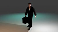 Low Poly Leon Character Model