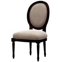 Chatton French Country Flax Linen Brown Ash