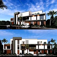 modern building 25 villa