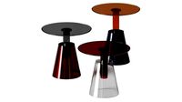 Ilia coffee tables set by ENNE