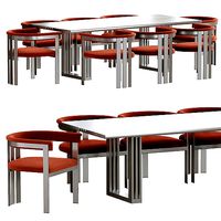 Eichholtz Clubhouse and  GARIBALDI dining table