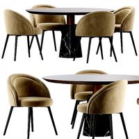 Eichholtz Chloe and Genova dining table