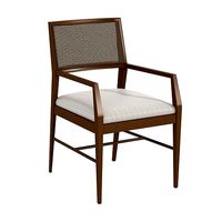 Larson Upholstered Dining Arm Chair with    Fairfield Chair