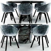 PETALO Table with Chair AAC 23