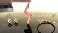 Jewelry set diamond printable S40