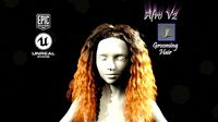 Afro V2 Grooming Real-Time Hairstyle Unreal Engine 4