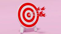 Archery Target and Arrows