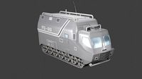 Tracked Swamp Machine
