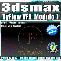 Video Tutorial TyFlow VFX in 3ds max Modulo 1
