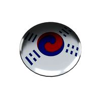 Pin Buttons 31 Korea 1888 Flag