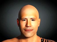 dwayne johnson 3d