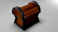 medieval stylized chest