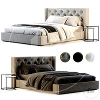 Rh Mdena Diamond Bed