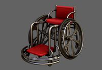 SubD - Stylized Wheelchair