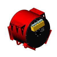 Traction valve-inductor electric motor