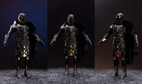 Sci-fi Knight  - A futuristic armoured character