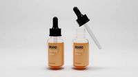 Serum bottle  clear color