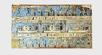 Relief of ancient egypt-Dendera