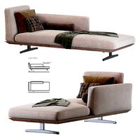 Evergreen Chaise Longue cod 15R33