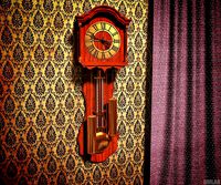 Antique wall clock