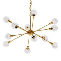 ILLUMINATED BURST CHANDELIER