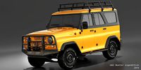 UAZ Hunter expedition 2019