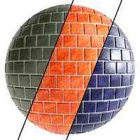 Glass Tile Materials 5- Pbr 4k By Sbsar Fil