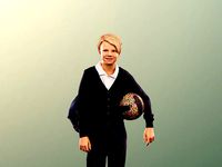 Markus 12491 - Standing Schoolboy With Ball