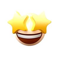 Grinning Face with Star Eyes v2 002