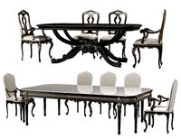 roberto giovannini table and chairs set